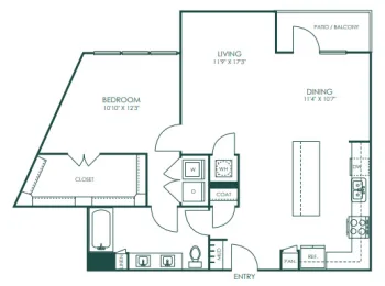 The Jade at Frisco Floorplan 5