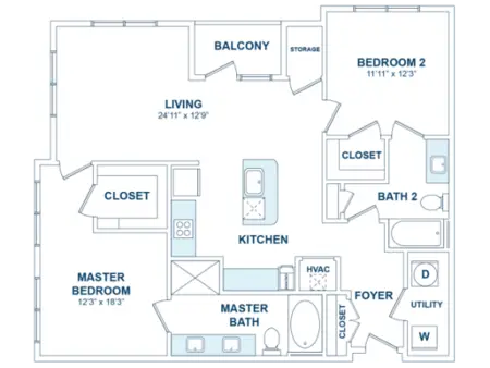 The Jane at Preston Trails Cedar Hill FloorPlan 06