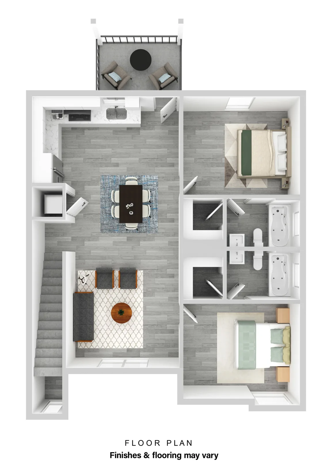 The Links at Forest Creek floor plan 2