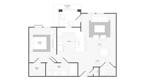 The Mansions at Mercer Crossing Farmers Floorplan 2