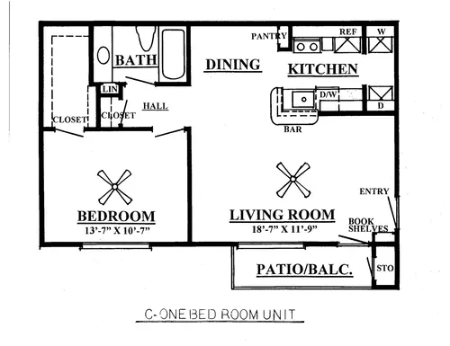 The Meadows Garland Floorplan 1