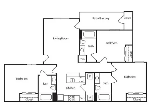 The Mirage floor plan 2