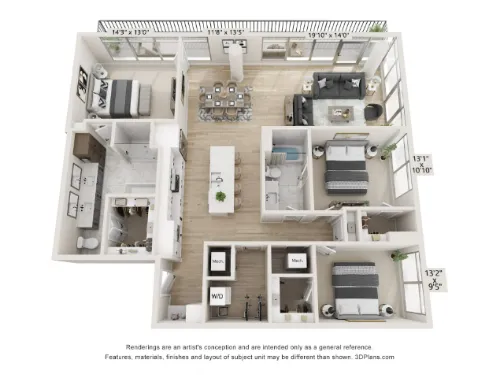 The Monarch HALL Park floor plan 1 (1)