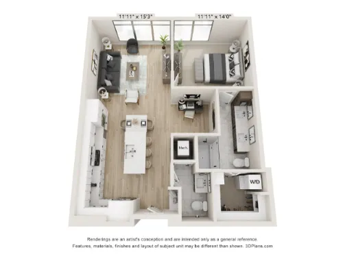 The Monarch HALL Park floor plan 11