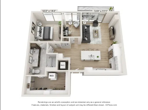 The Monarch HALL Park floor plan 12