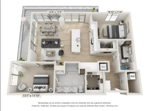 The Monarch HALL Park floor plan 7