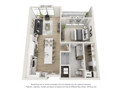 The Monarch HALL Park floor plan 7