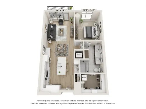 The Monarch HALL Park floor plan 9