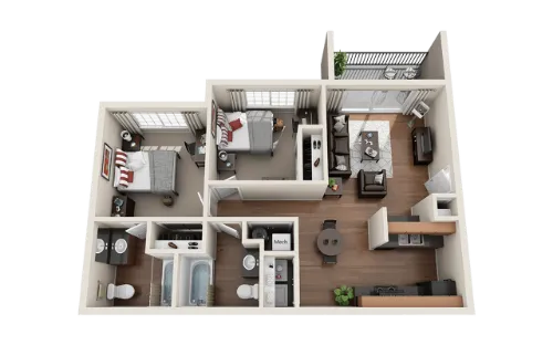 The Outpost floor plan 1