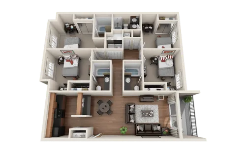 The Outpost floor plan 2