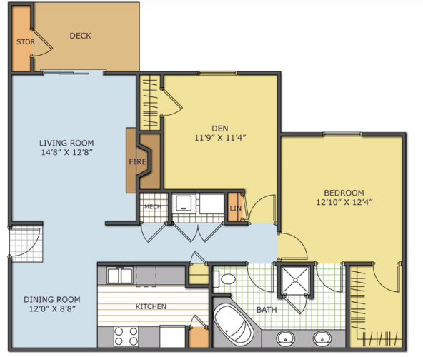 The Palmer floor plan 5