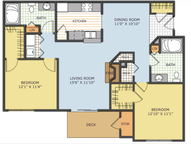 The Palmer floor plan 6