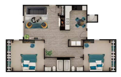 The Place at Briarcrest Floorplan 2