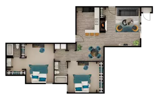 The Place at Briarcrest Floorplan 4