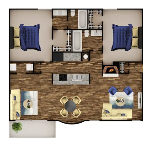 The Place at Saddle Creek FloorPlan 7