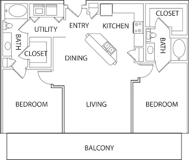 The Plaza at Frisco Square Frisco Floorplan 5