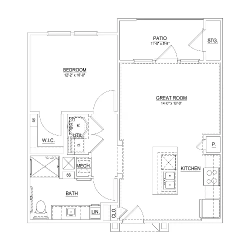 The Preserve at Gateway Forney Floorplan 1