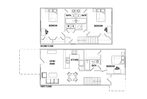 The Retreat floorplan 2