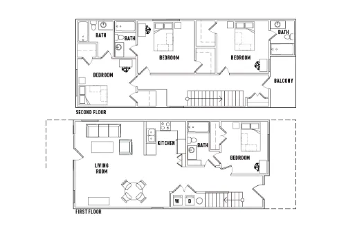 The Retreat floorplan 5