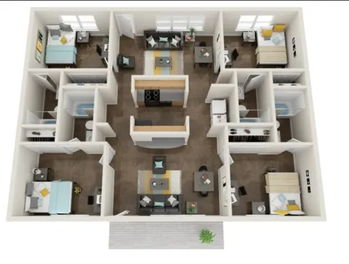 The Social SMTX® floor plan 1