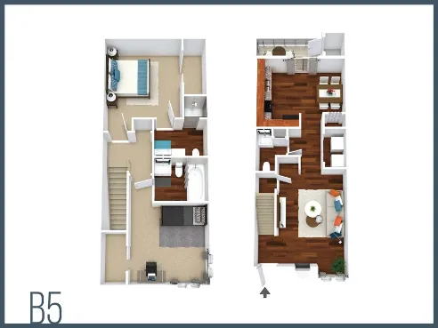 The Tallows Carrollton Apartment Floor Plan 7