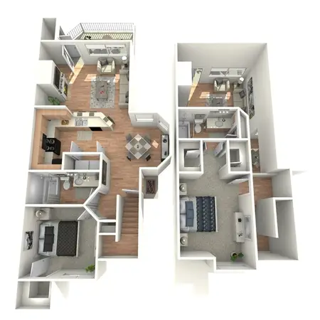 The Villas of Josey Ranch Carrollton FloorPlan 5