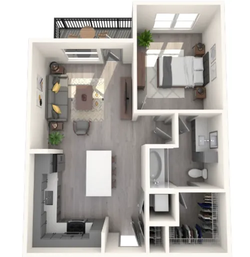 The Warner floor plan 11