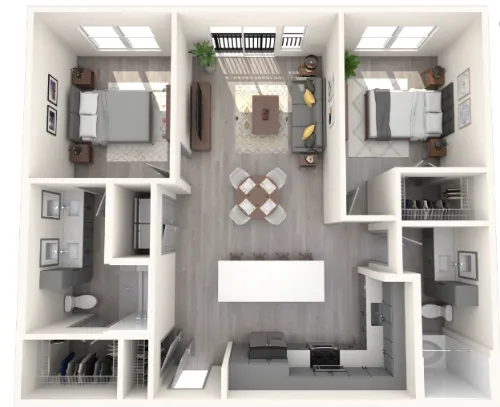 The Warner floor plan 2