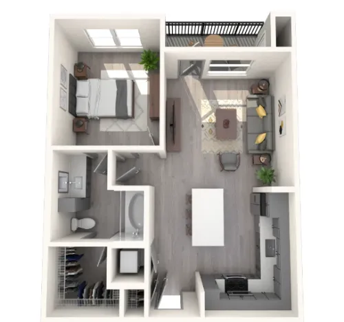 The Warner floor plan 2