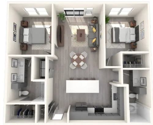 The Warner floor plan 3