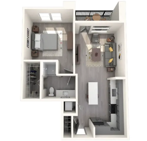 The Warner floor plan 3