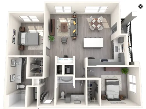 The Warner floor plan 5