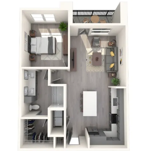 The Warner floor plan 6