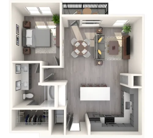 The Warner floor plan 7