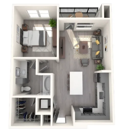 The Warner floor plan 9