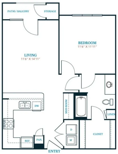 Twin Creeks Crossing floor plan 1