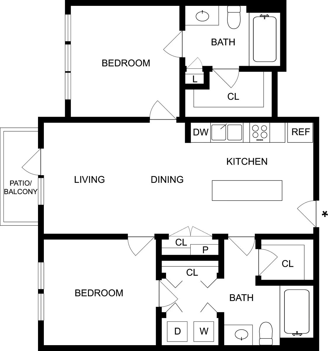 UnionatCarrolltonSquareCarrolltonApartmentFloorplan18