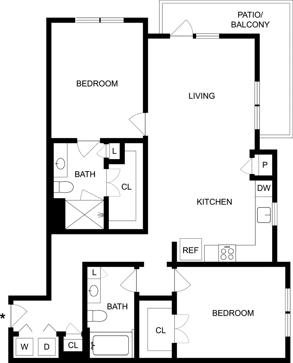 UnionatCarrolltonSquareCarrolltonApartmentFloorplan19