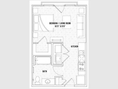 Uptown Square floorplan 1