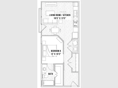 Uptown Square floorplan 3