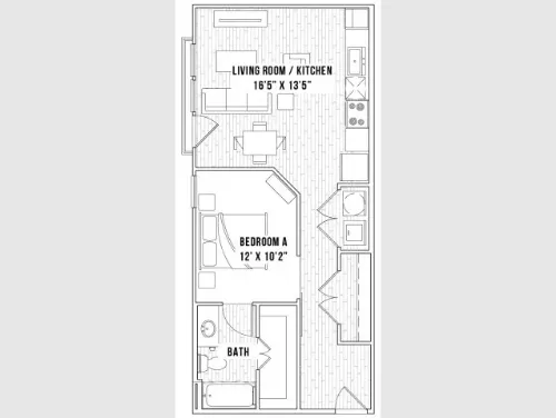 Uptown Square floorplan 4