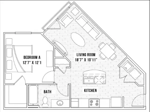 Uptown Square floorplan 5