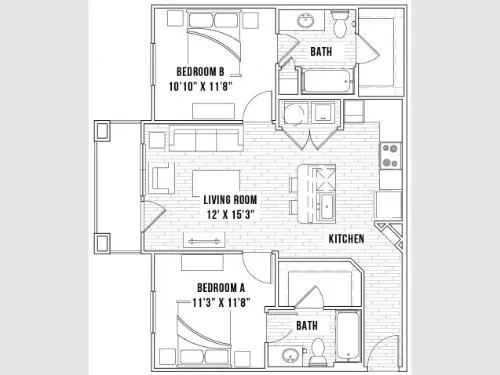 Uptown Square floorplan 7