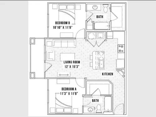 Uptown Square floorplan 8