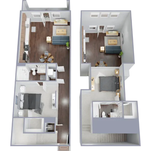 Uptown at Cole Park Floorplan 7