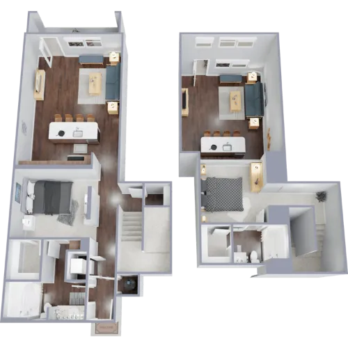 Uptown at Cole Park Floorplan 8