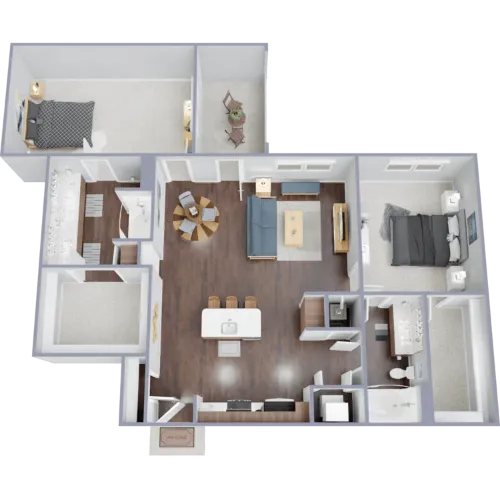 Uptown at Cole Park Floorplan 9