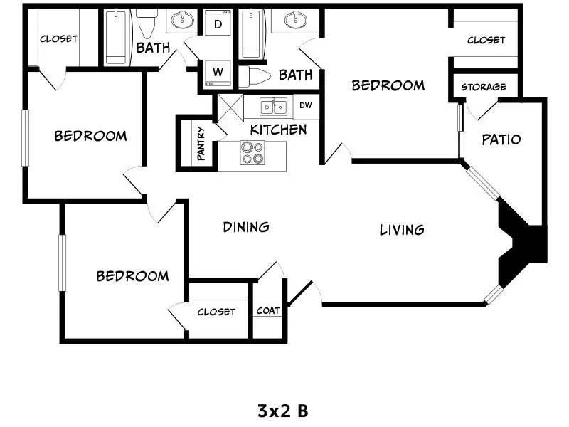 Ventura Landing Apartments Floorplan 5