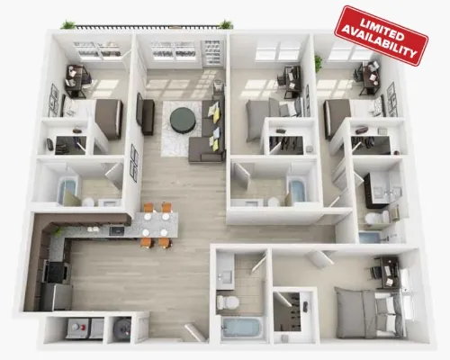 Vie Lofts floorplan 2