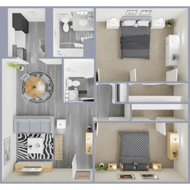 Villa Gardens Dallas Floorplan 4